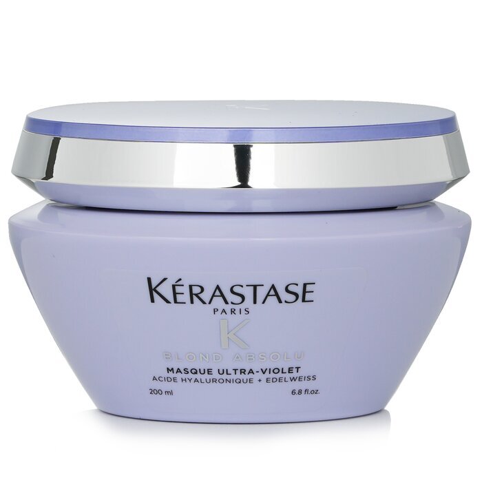 Kerastase Blond Absolu Masque Ultra-Violet Anti-Brass Blonde Perfecting Purple Masque (aufgehelltes kühles blondes Haar) 200ml/6,8oz