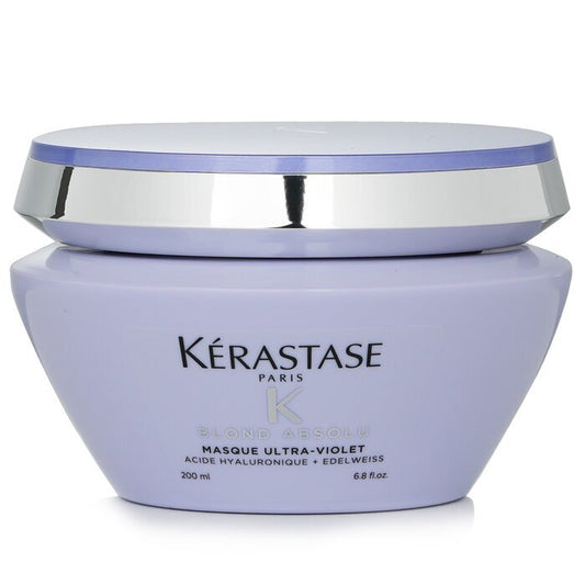 Kerastase Blond Absolu Masque Ultra-Violet Anti-Brass Blonde Perfecting Purple Masque (aufgehelltes kühles blondes Haar) 200ml/6,8oz