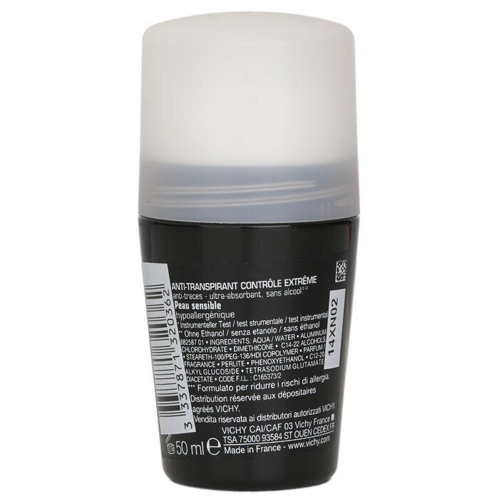 Vichy Homme 72H* Extreme-Control Antitranspirant Roll-On (für empfindliche Haut) 50ml/1,69oz