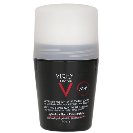 Vichy Homme 72H* Extreme-Control Antitranspirant Roll-On (für empfindliche Haut) 50ml/1,69oz
