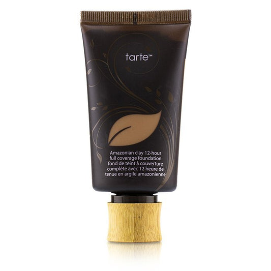 Tarte Amazonian Clay Foundation mit 12-Stunden-Volldeckung, Nr. 48N Tan Deep Neutral, 50 ml