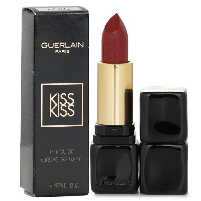 Guerlain KissKiss Shaping Cream Lippenfarbe – Nr. 330 Red Brick, 3,5 g/0,12 oz