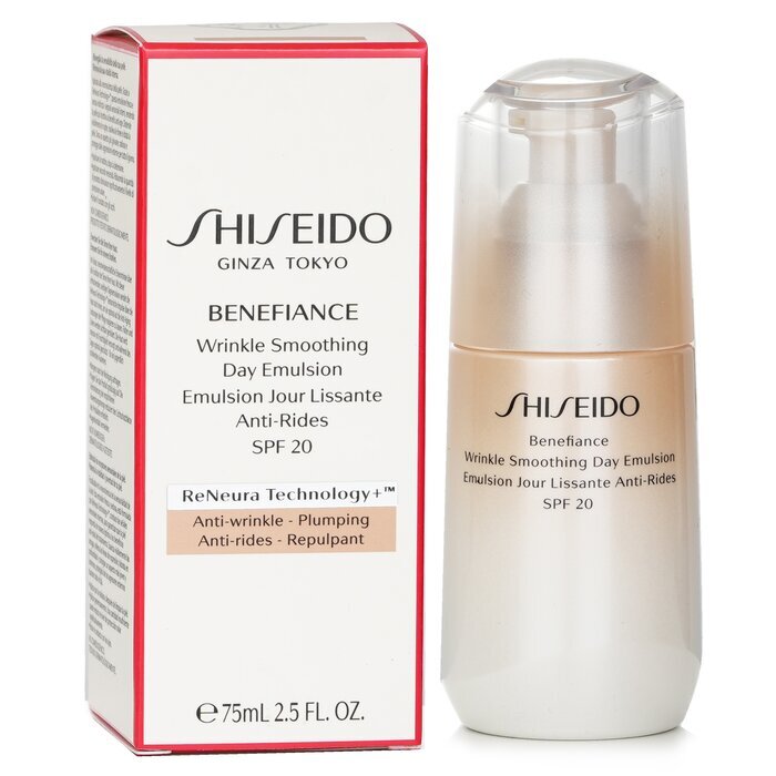Shiseido Benefiance Faltenglättende Tagesemulsion LSF 20, 75 ml