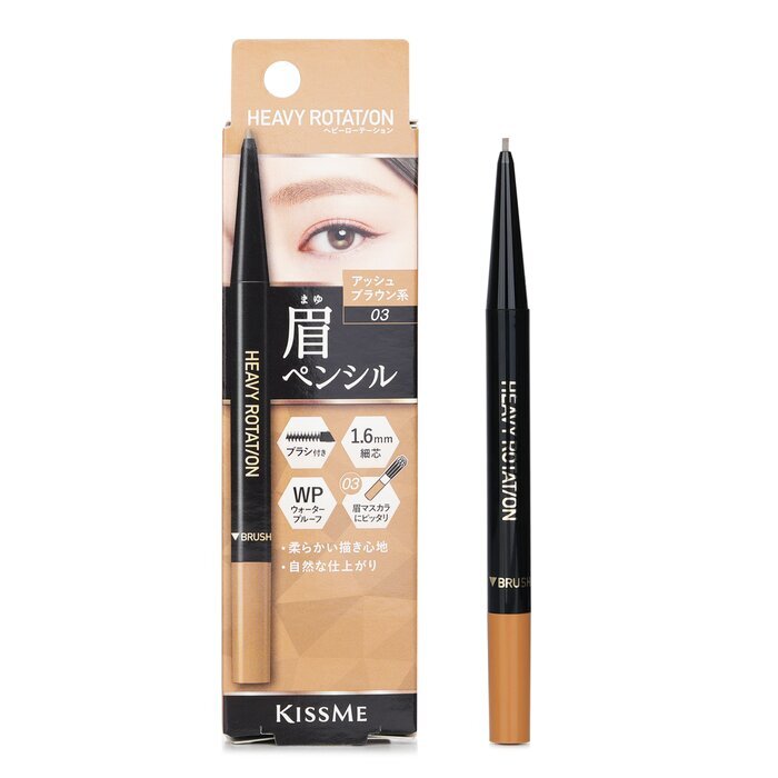 KISS ME Heavy Rotation Augenbrauenstift - Nr. 03 Aschbraun 0,09 g/0,003 oz