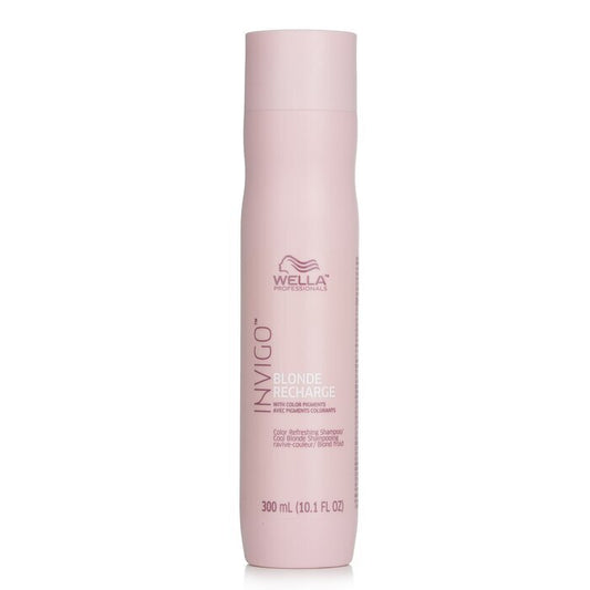 Wella Invigo Blonde Recharge Farbauffrischendes Shampoo – Kühles Blond, 300 ml