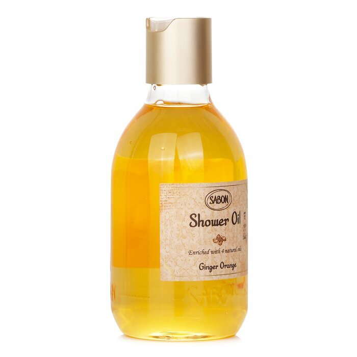 Sabon Duschöl - Ingwer-Orange (Plastikflasche) 300ml/10,5oz