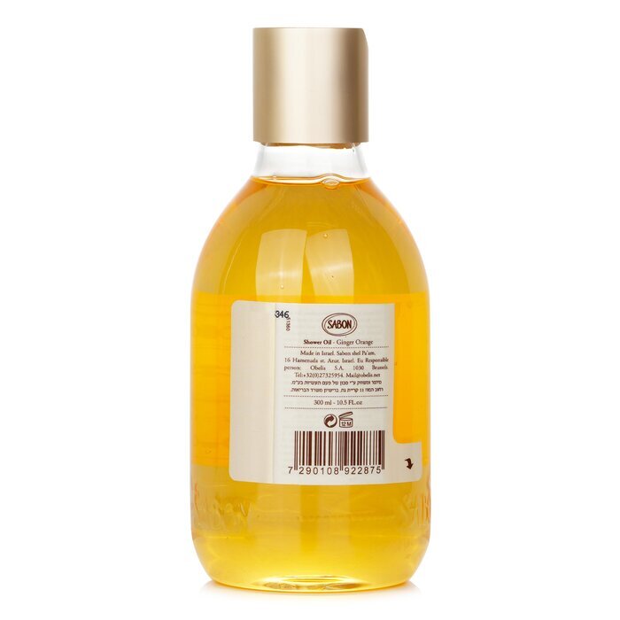 Sabon Duschöl - Ingwer-Orange (Plastikflasche) 300ml/10,5oz