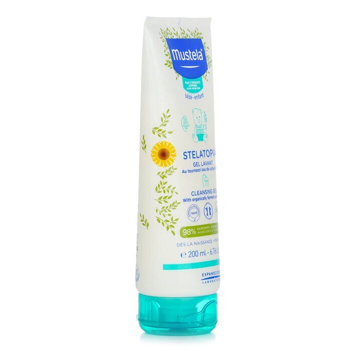 Mustela Stelatopia Reinigungsgel - Für zu Neurodermitis neigende Haut 200ml/6.76oz