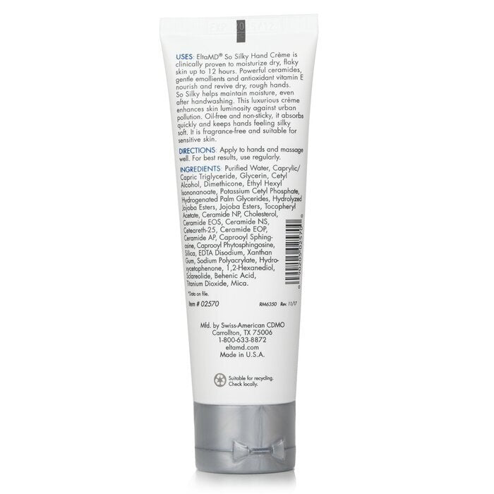 EltaMD So Silky Handcreme 85g/3oz