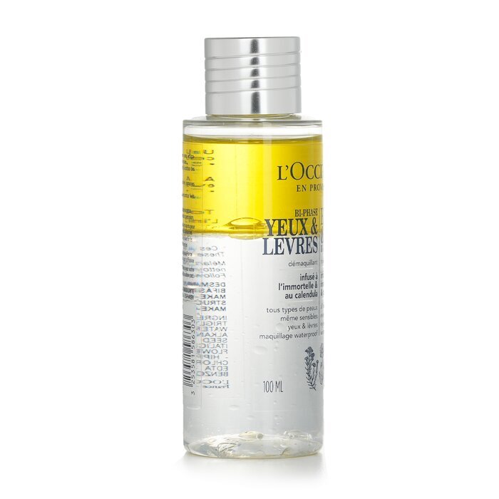 L'Occitane Make-Up-Entferner für Augen und Lippen, zweiphasig (für alle Hauttypen, auch empfindliche) 100 ml