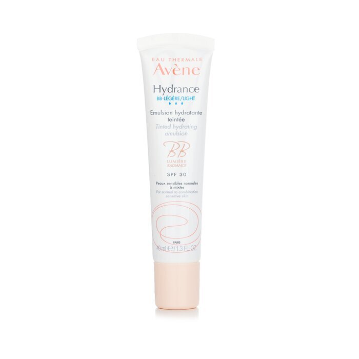Avene Hydrance BB-LIGHT getönte feuchtigkeitsspendende Emulsion LSF 30 – für normale bis Mischhaut, empfindliche Haut, 40 ml