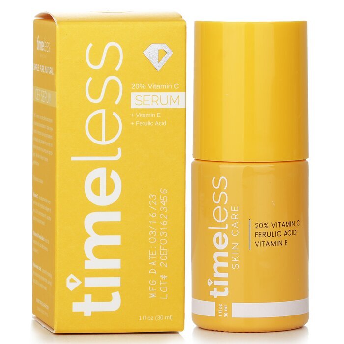 Timeless Skin Care 20 % Vitamin C Serum + Vitamin E + Ferulasäure 30 ml/1 oz