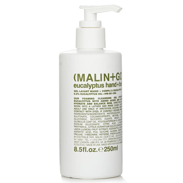 MALIN+GOETZ Eucalyptus Hand+Body Wash 250ml