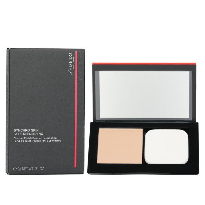 Shiseido Synchro Skin Selbsterfrischendes Puder-Foundation mit individuellem Finish, Nr. 160 Shell, 9 g
