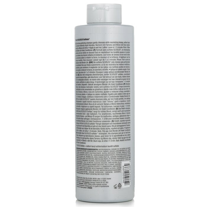 Joico Blonde Life Violet Shampoo (für kühles, helles Blond) 1000 ml