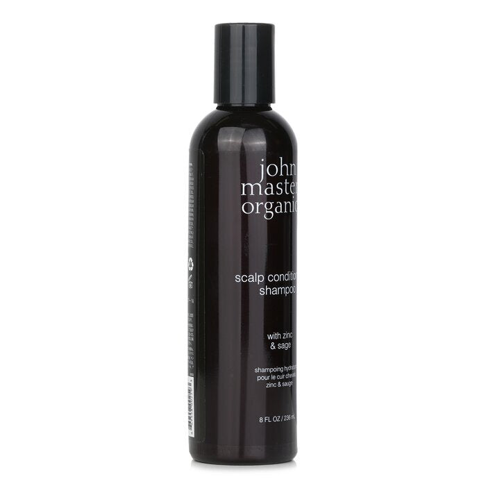 John Masters Organics Kopfhaut-Pflegeshampoo mit Zink und Salbei, 236 ml