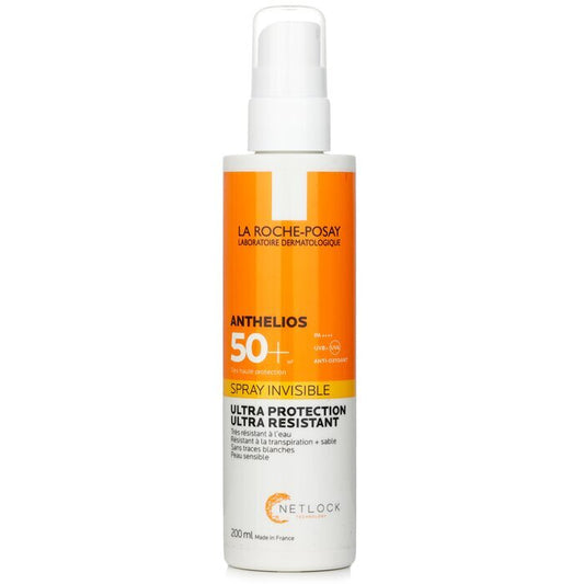 La Roche Posay Anthelios Ultra Resistant Invisible Spray SPF 50+ (für empfindliche Haut) 200 ml