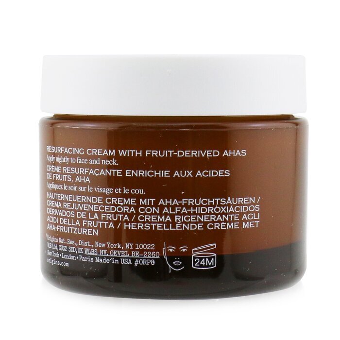Origins High-Potency Night-A-Mins Resurfacing Cream With Fruit-Derived AHAs 50ml
