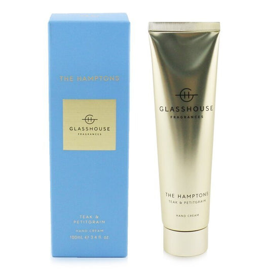 Glasshouse Handcreme - The Hamptons (Teak & Petitgrain) 100ml/3,4oz