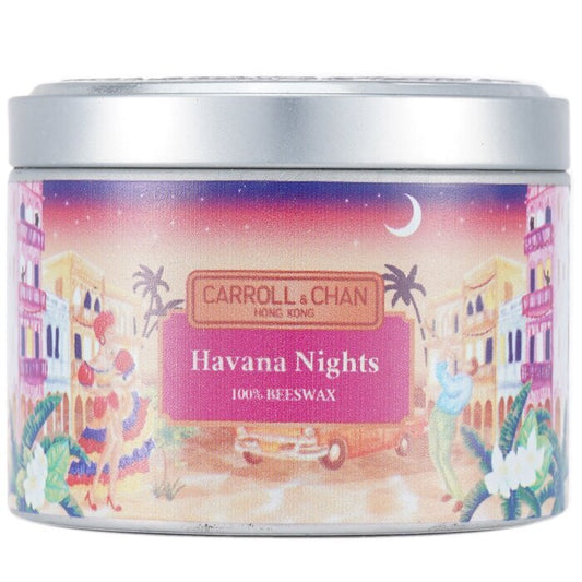 Carroll & Chan 100 % Bienenwachs-Dose - Havana Nights (8 x 6) cm