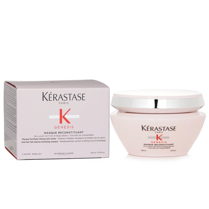 Kerastase Genesis Masque Reconstituant Anti-Haarausfall Intensive Stärkungsmaske (geschwächtes Haar, das aufgrund von Haarbruch zu Haarausfall neigt) 200 ml