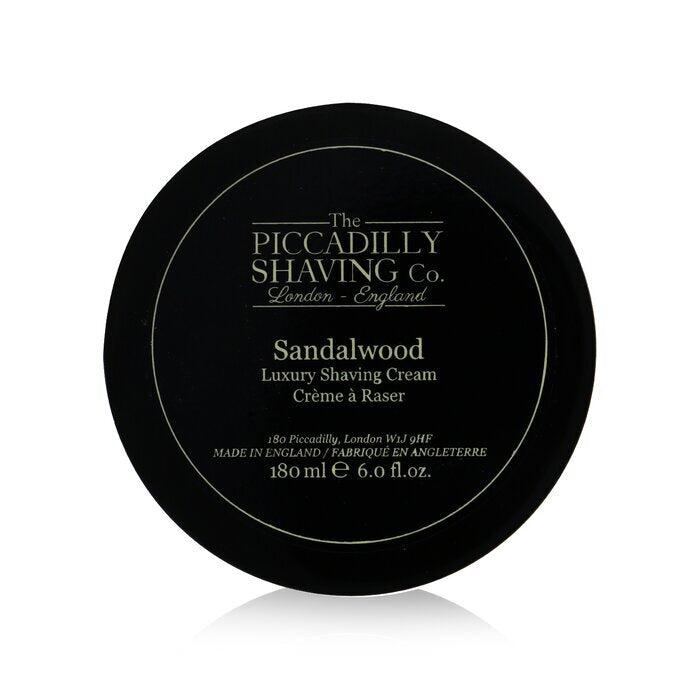 The Piccadilly Shaving Co. Sandelholz Luxus-Rasiercreme 180g/6oz