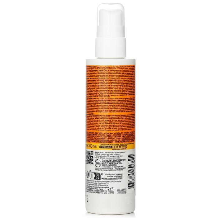 La Roche Posay Anthelios Invisible Spray LSF 30 – Empfindliche Haut 200 ml