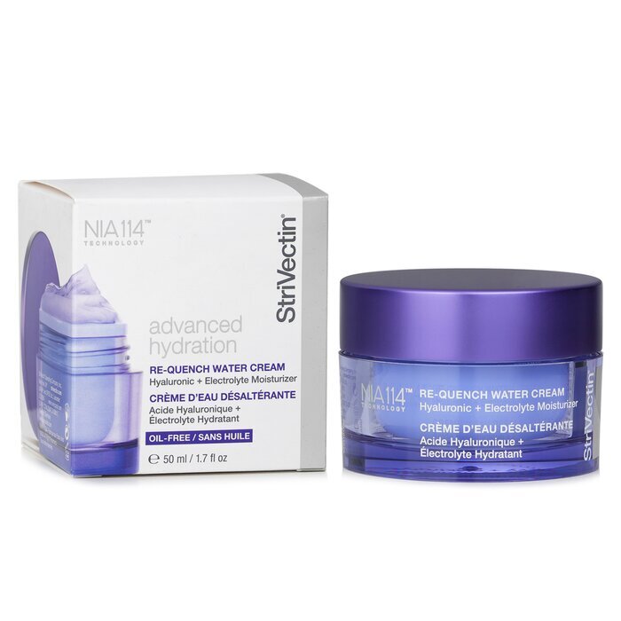 StriVectin - Advanced Hydration Re-Quench Water Cream - Hyaluron- und Elektrolyt-Feuchtigkeitscreme (ölfrei) 50 ml/1,7 oz