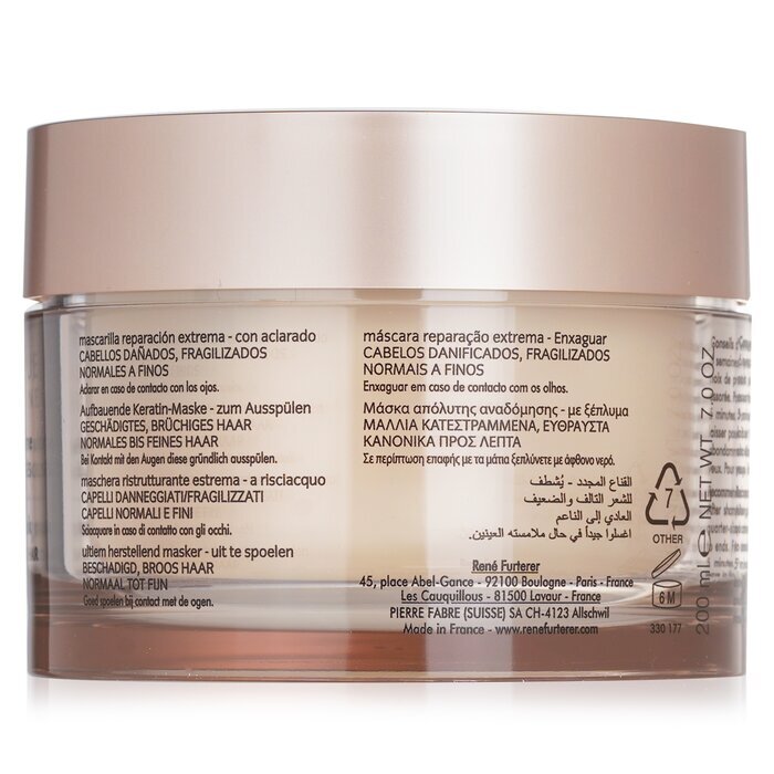 Rene Furterer Absolue Kèratine Renewal Care Ultimate Repairing Mask (Geschädigtes, überstrapaziertes feines bis mittleres Haar) 200ml/7oz