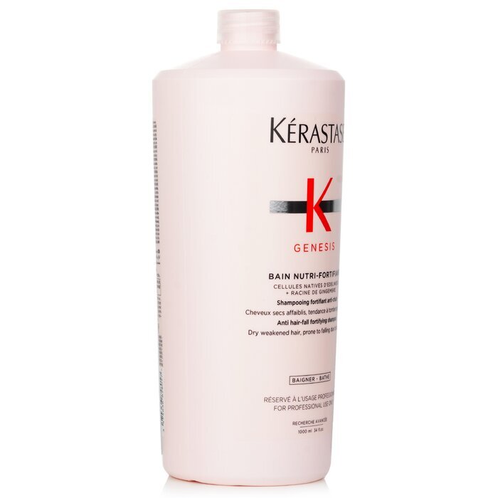 Kerastase Genesis Bain Nutri-Fortifiant Anti-Haarausfall-Stärkendes Shampoo (trockenes, geschwächtes Haar, das aufgrund von Haarbruch zu Haarausfall neigt) 1000 ml/34 oz