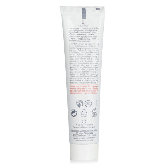 Avene Cicalfate+ Repairing Protective Cream - For Sensitive Irritated Skin 40ml