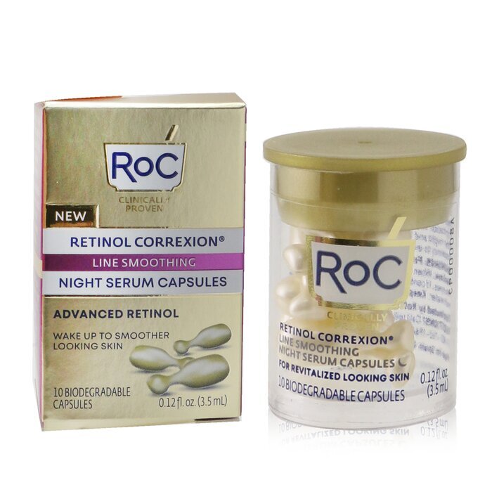 ROC Retinol Correxion Line Glättendes Nachtserum Kapseln 10x3,5ml/0,12oz