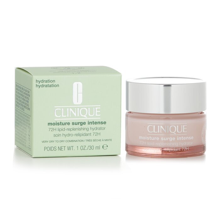 Clinique Moisture Surge Intense 72H Lipid-Replenishing Hydrator – Sehr trockene bis trockene Mischhaut, 30 ml/1 oz