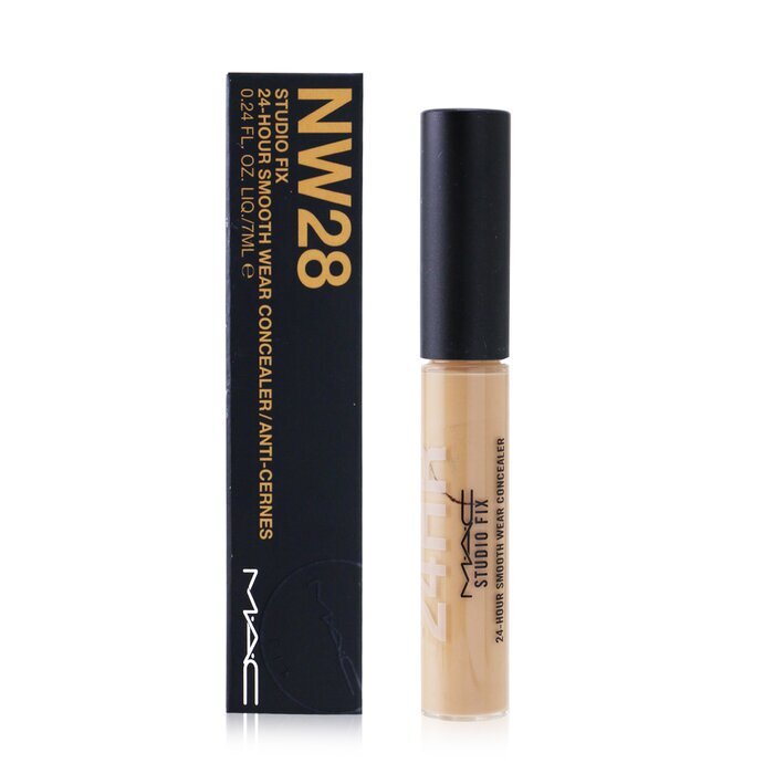 MAC Studio Fix 24 Stunden Smooth Wear Concealer – Nr. NW28 (Mittelbeige mit neutralem Unterton) 7 ml/0,24 oz