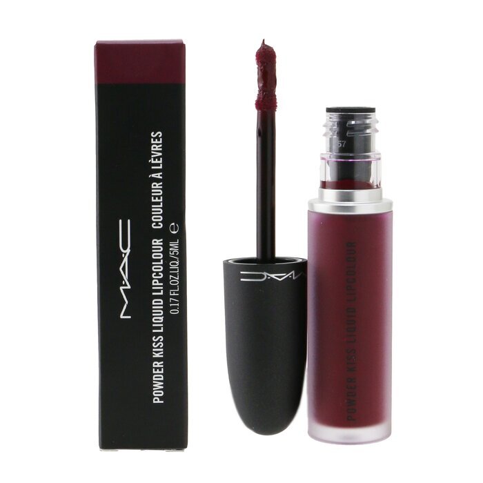 MAC Powder Kiss Liquid Lipcolour - 983 Burning Love 5ml