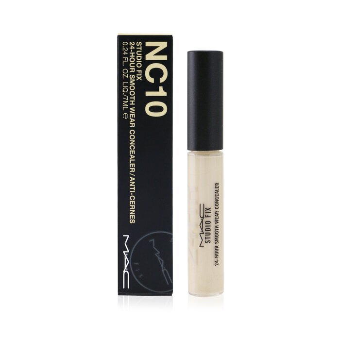 MAC Studio Fix 24 Stunden Smooth Wear Concealer – Nr. NC10 (helles Beige mit neutralem Unterton) 7 ml/0,24 oz