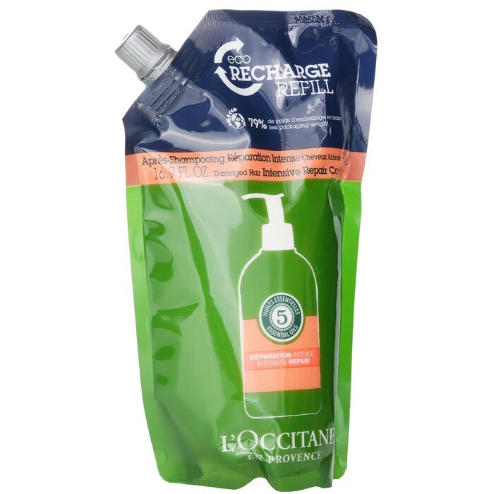 L'Occitane Aromachologie Intensive Repair Conditioner – geschädigtes Haar (Öko-Nachfüllpackung) 500 ml