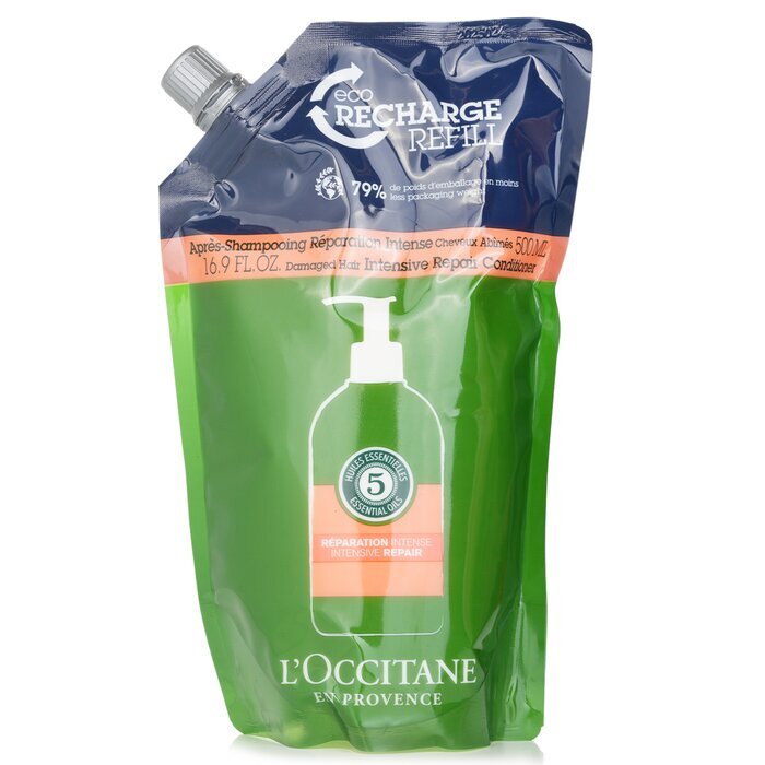 L'Occitane Aromachologie Intensive Repair Conditioner – geschädigtes Haar (Öko-Nachfüllpackung) 500 ml