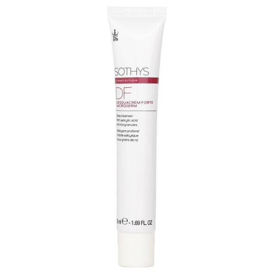 Sothys Cosmeceutique DF Desquacrem Forte Microderm Tiefenreiniger – mit Salicylsäure und Reisgranulat, 50 ml
