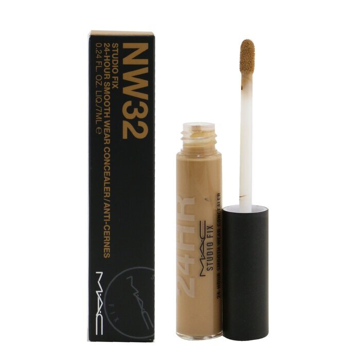 MAC Studio Fix 24 Stunden Smooth Wear Concealer – Nr. NW32 (Neutrales Beige mit neutralem Unterton) 7 ml/0,24 oz