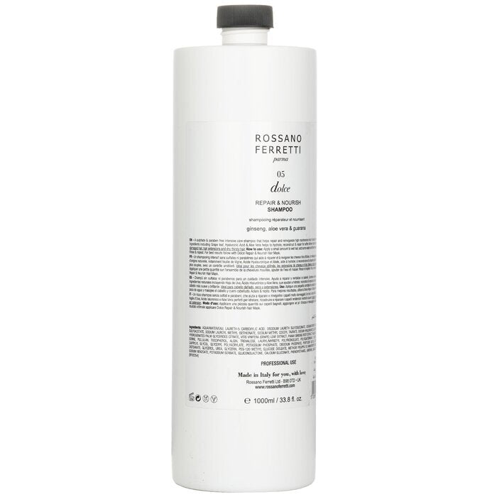 Rossano Ferretti Parma Dolce 05 Repair & Nourish Shampoo (Salonprodukt) 1000 ml/33,8 oz