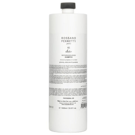 Rossano Ferretti Parma Dolce 05 Repair & Nourish Shampoo (Salonprodukt) 1000 ml/33,8 oz