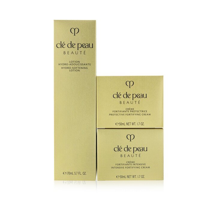 Ultimate Daily Cream Care Set: Hydro-Softening Lotion N+ Protective Fortifying Cream N SPF 25+ Intensive 3pcs