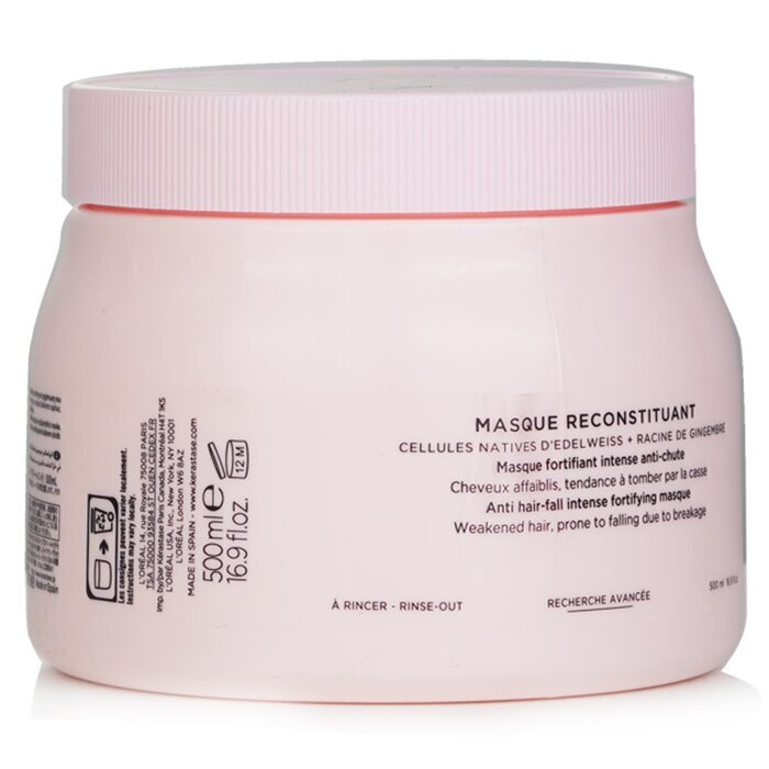 Kerastase Genesis Masque Reconstituant Anti-Haarausfall Intensive Stärkungsmaske (geschwächtes Haar, das aufgrund von Haarbruch zu Haarausfall neigt) 500 ml/16,9 oz