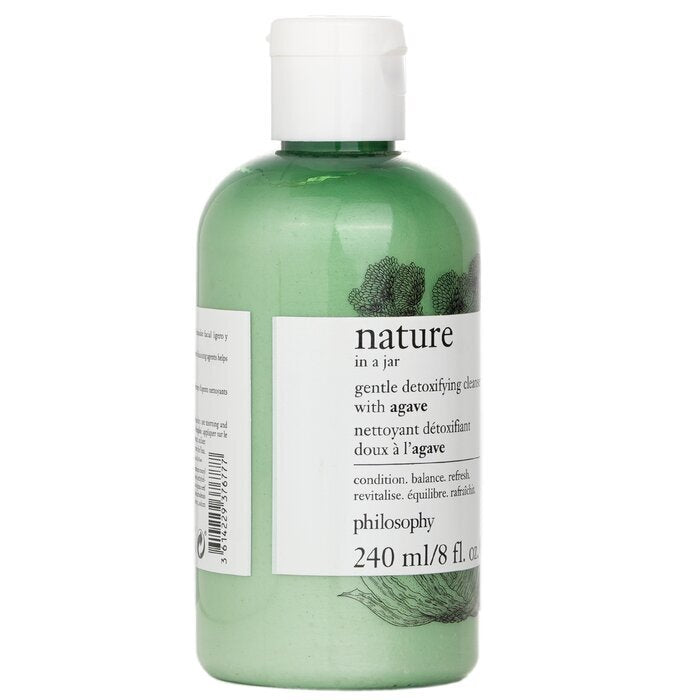 Philosophy Nature In A Jar Sanftes Entgiftungsreinigungsmittel mit Agave, 240 ml