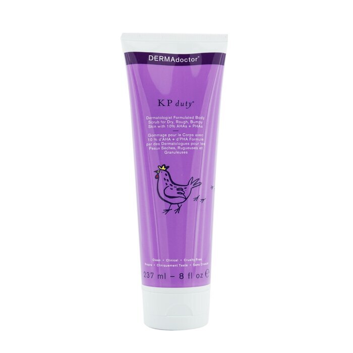 DERMAdoctor KP Duty Körperpeeling, von Dermatologen formuliert, 237 ml/8 oz