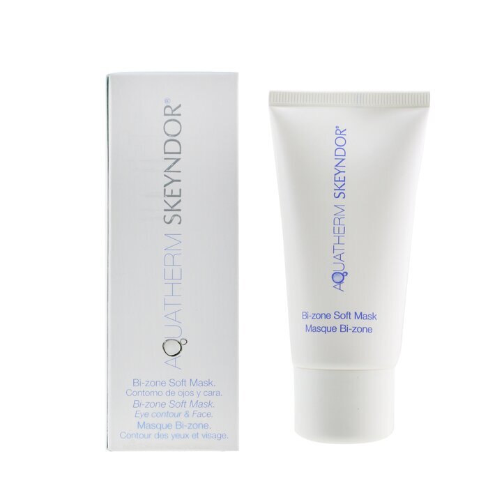 SKEYNDOR Aquatherm Bi-Zone Soft Mask – Augenkontur und Gesicht (für empfindliche, feuchtigkeitsarme Haut) 50 ml