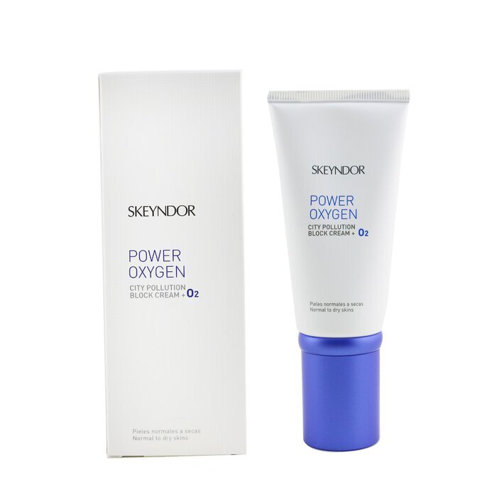SKEYNDOR Power Oxygen City Pollution Block Cream + O2 (für normale bis trockene Haut) 50 ml