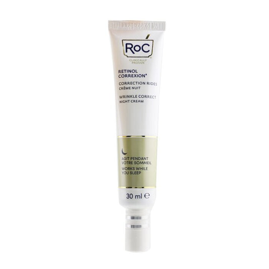 ROC Retinol Correxion Faltenkorrektur-Nachtcreme – Hochentwickeltes Retinol mit exklusivem Mineralkomplex, 30 ml
