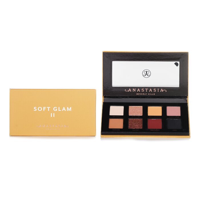 Anastasia Beverly Hills Soft Glam II Mini-Lidschattenpalette (8x Lidschatten) 8x0,8g